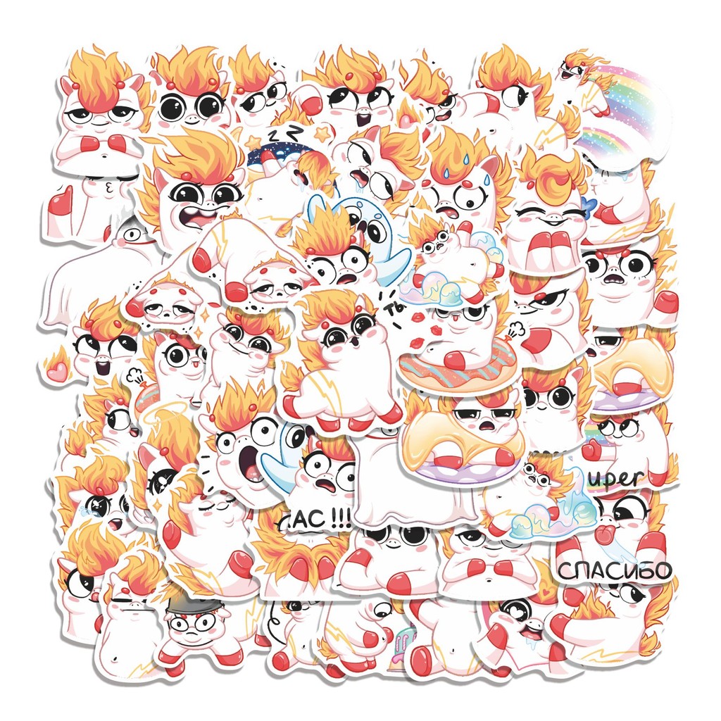 

COD 50 Pcs Stiker SPICY IC Lucu Anti Air Untuk Dekorasi Notebook Sepeda Skateboard Handphone