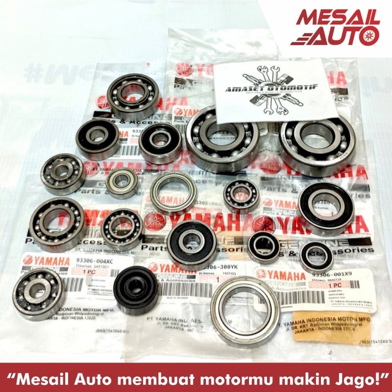 Paket Bearing Komplit Mesin Kruk As Rasio Jupiter MX 135 Jupiter MX 150