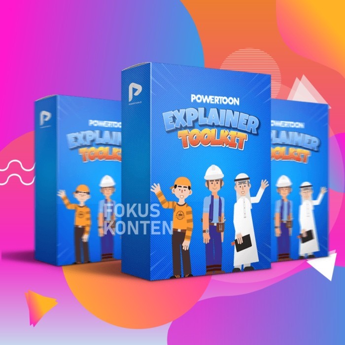 Powertoon - PPT Template - Digital Konten