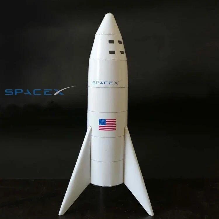 35cm Starship Falcon Rocket Paper Model DIY Popular Science Manual Class Stereo Origami Toy