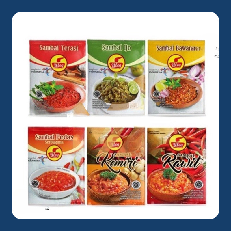 

️MUMTAAZZTORE️ FINNAFOOD BMB DPR SAMBAL ULEG 20GR ALL VARIAN