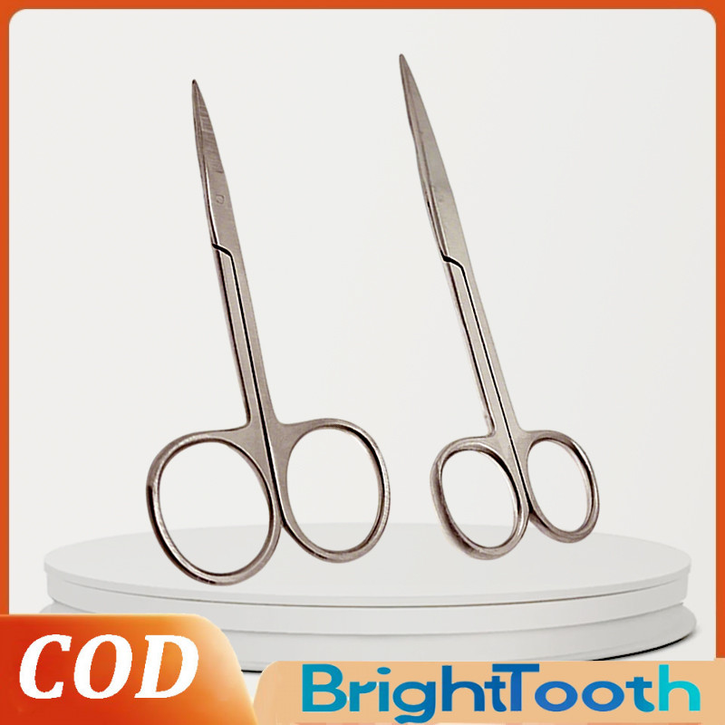 dental surgical scissors / gunting jaringan lurus / gunting bedah gigi iris scissor / gunting iris /