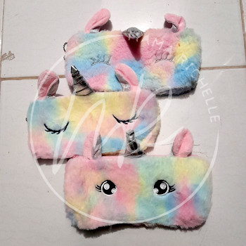 

KOTAK PENSIL BULU HALUS UNICORN TANDUK MACAROON TELINGA NONJOL/ FASHION LUCU KARAKTER PASTEL IMPOR