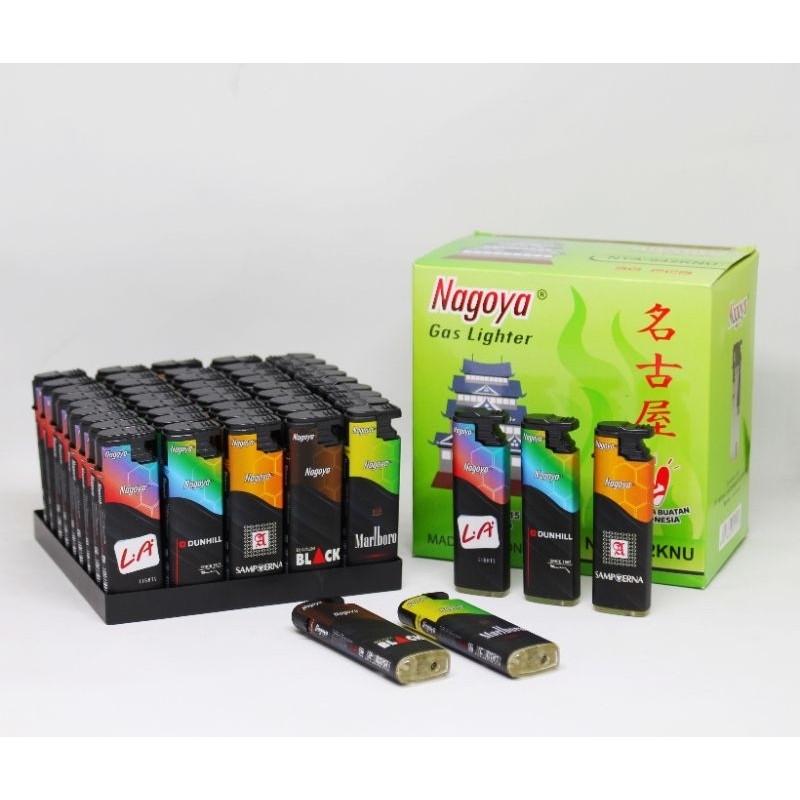 Korek Api Gas Bara NAGoya Isi 50 Pcs