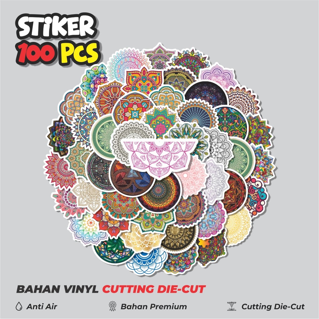 

Terbaru! 50 pcs Stiker Datura Art Dekorasi Lucu Kreatif untuk Notebook, Skateboard, HP