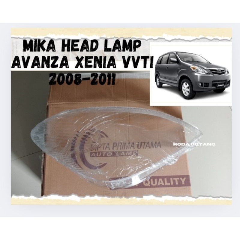NEW Mika Head Lamp Avanza Xenia Vvti 2008-2011/Mika Lampu Depan Avanza Xenia Vvti 2008-2011 *Len 975