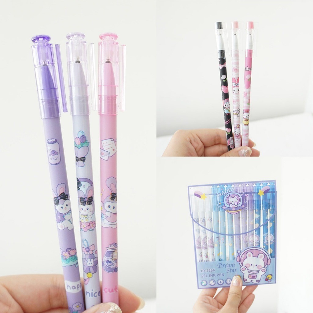

BOLPOIN ERASABLE/ BOLPEN KARAKTER KUROMI KITTY / BOLPEN HAPUS