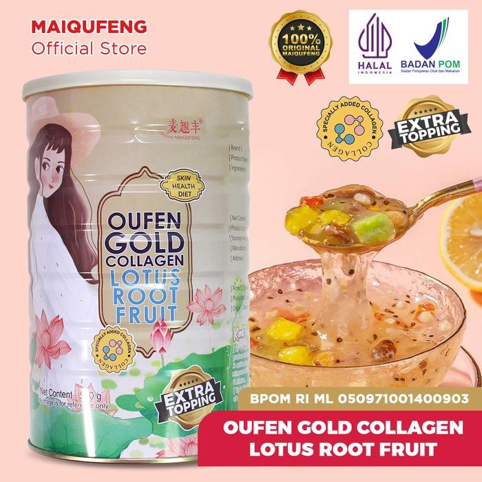 

Oufen Lotus Root Powder MAIQUFENG Original BPOM RI _ GOLD FRUIT