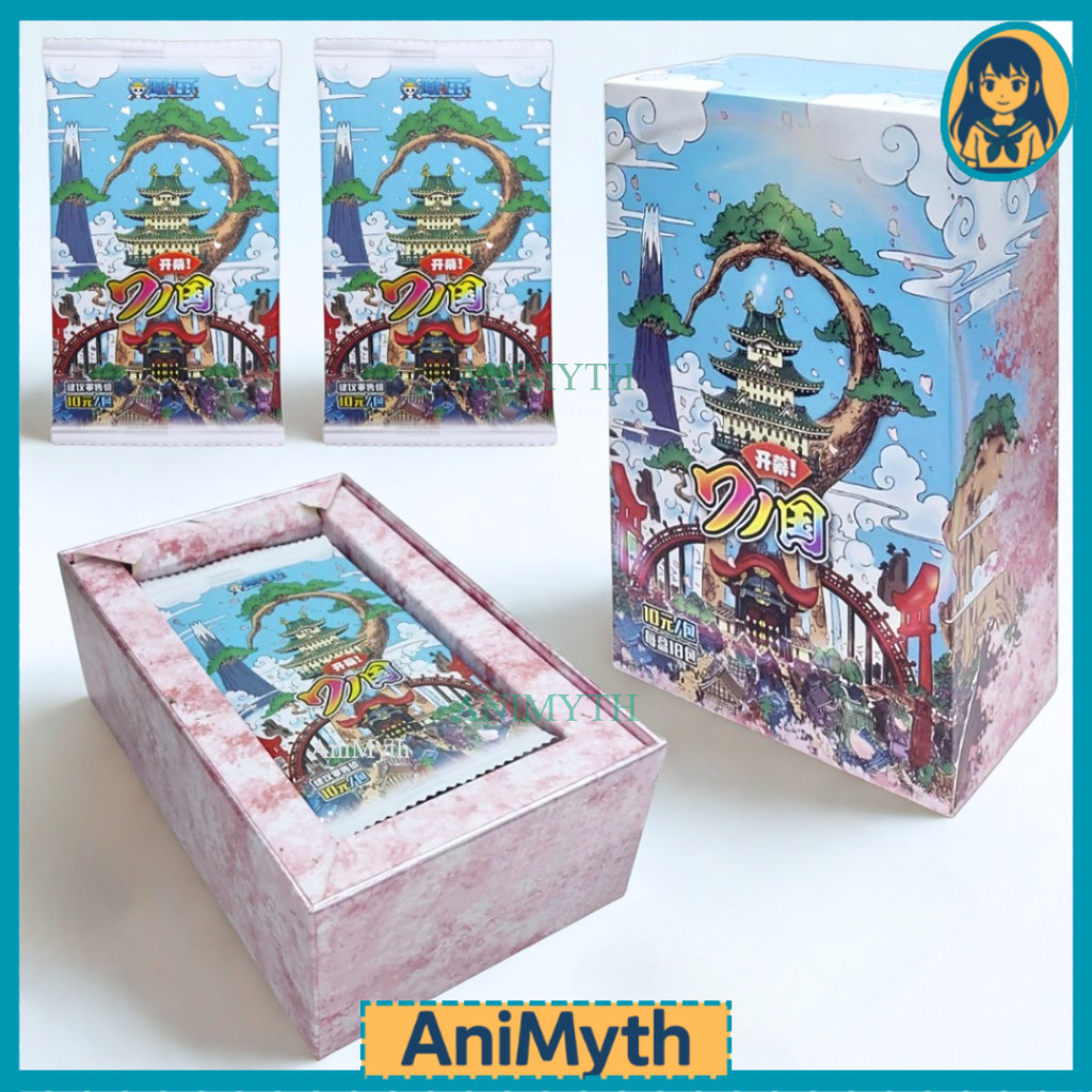 Mainan Kartu One Piece Ace, Van Augur, Burgess 1Pack