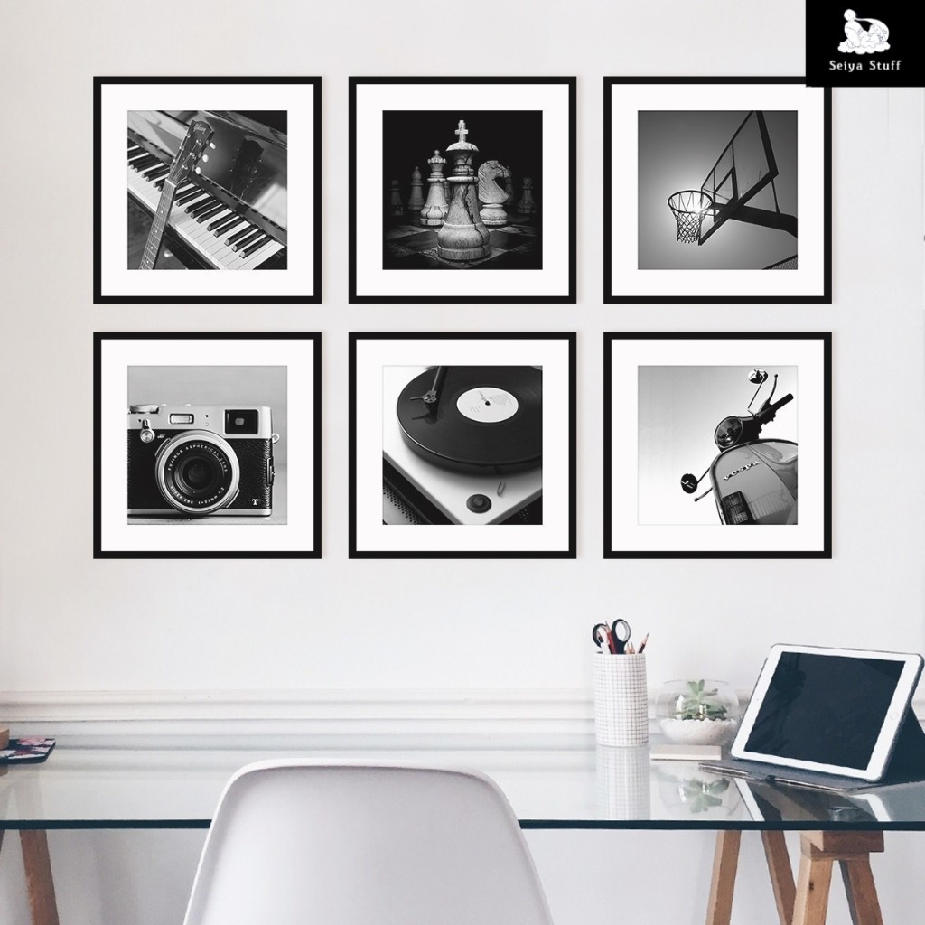 Ngalamcase Decorestimate Hiasan Dinding Retro Vintage Pajangan Jadul Poster Band Kamar Aesthetic MO