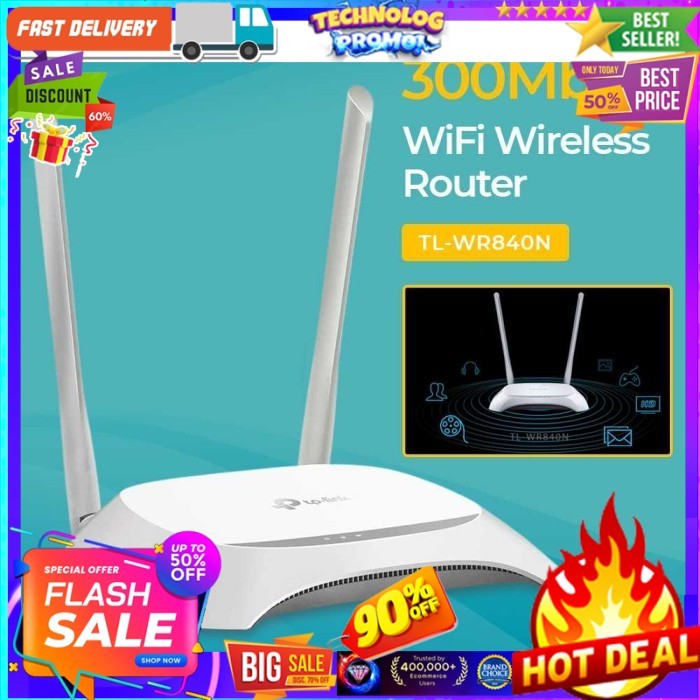 TP-LINK TL-WR840N 300MBps Wireless Router WR840N TP LINK 840n WIFI 840
