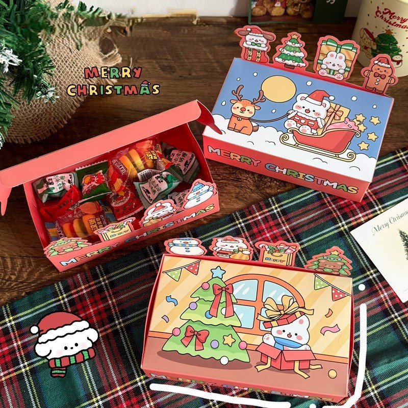 

[HARU] Birthday Series Snacks Box Goodie Box Hampers Gift Packaging Bag Kantong Goodie Bag