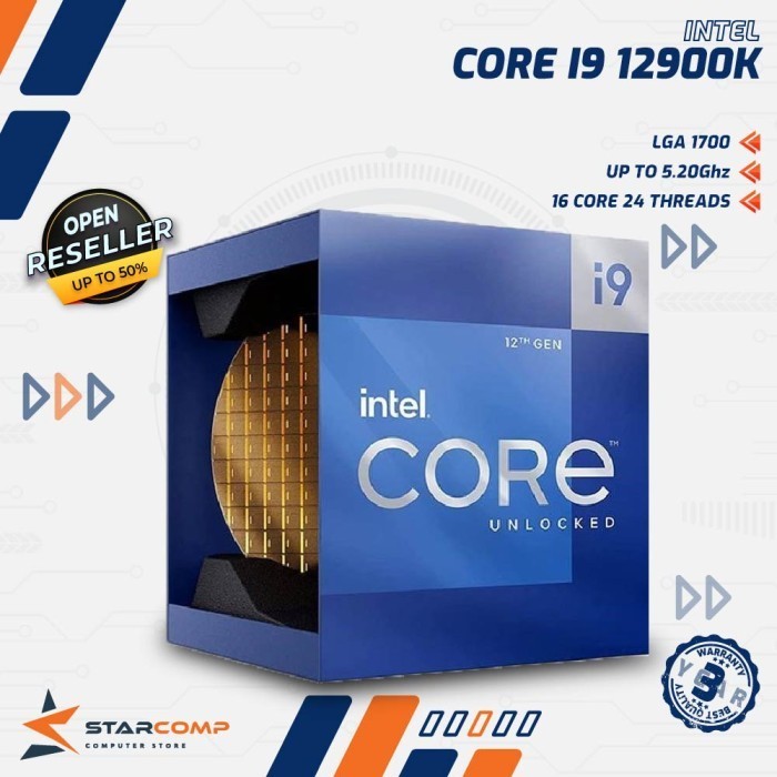 Intel Core i9 12900K 3.2GHz Up To 5.2GHz LGA 1700 CPU Processor