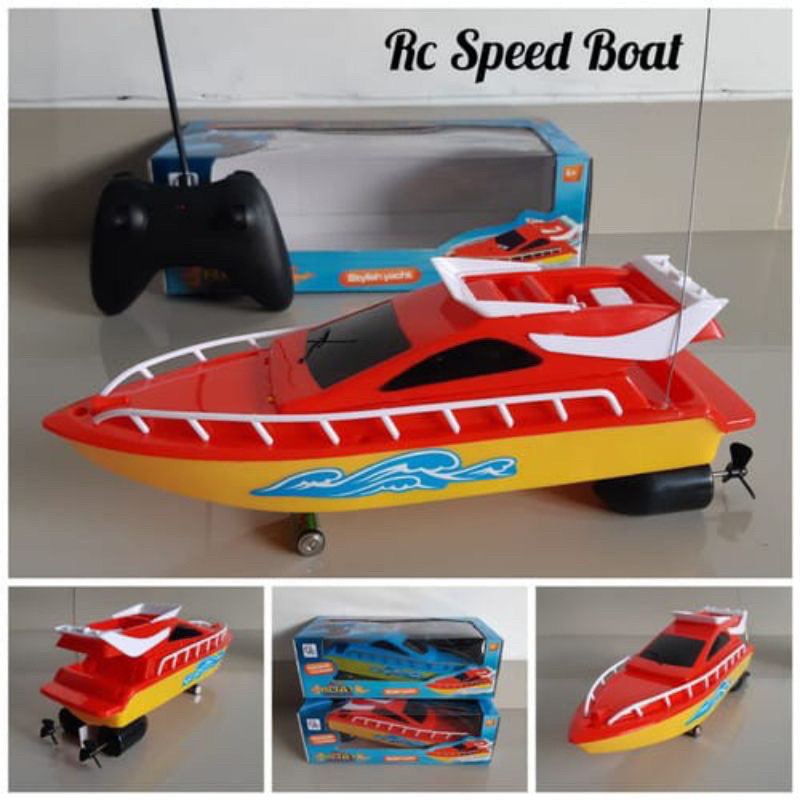 (GAT) mainan kapal remote kontrol / RC SPEED BOAT Remote Control perahu air Kapal RC Speedboat Kapal