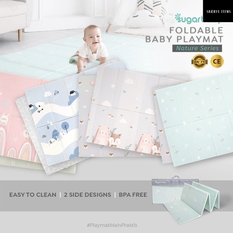 SUGAR BABY Foldable Baby Playmat Karpet Bayi