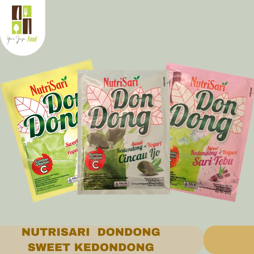 

Nutrisari Dondong Minuman Serbuk Sweet Kedondong - Sari Tebu - CIncau Ijo dengan Vitamin C