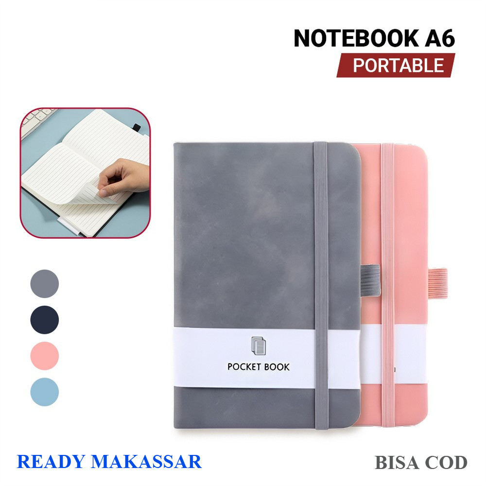 

Notebook BUKU CATATAN CONAN UKURAN A6 Diary Aesthetic Mini Pocket Catatan Kecil Agenda WARNA SOFT