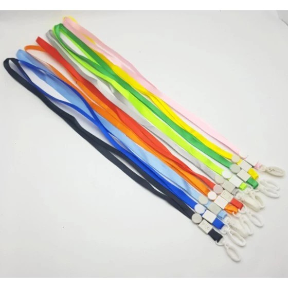 

SATU PACK 1 WARNA 20 PCS Gantungan Tali Id Card Plastik Cantol Tali Id Card