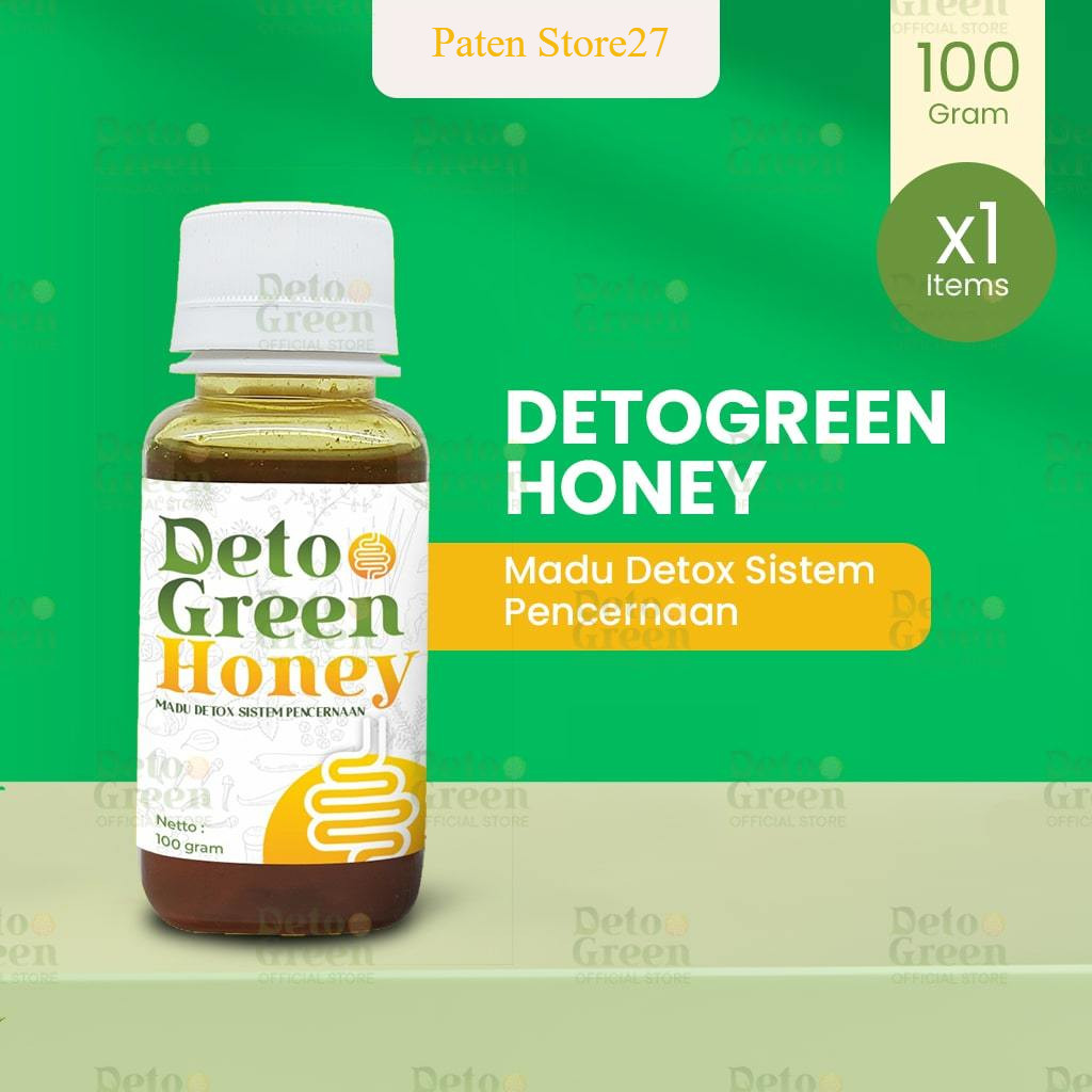 

DetoGreen 1 Botol Madu Detox Herbal 100 Gram
