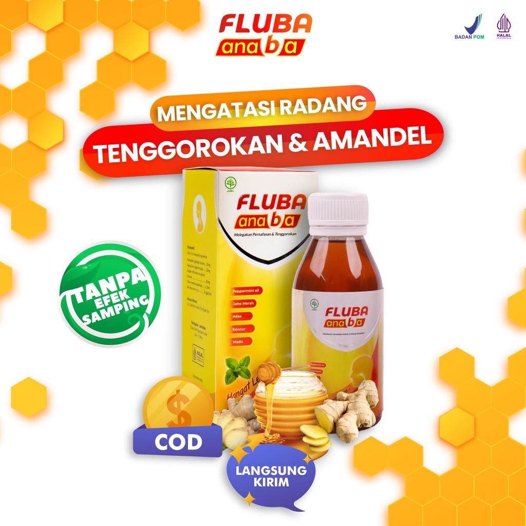 

Fluba Anaba - Madu Herbal Atasi Flu dan Batuk Anak dan Dewasa