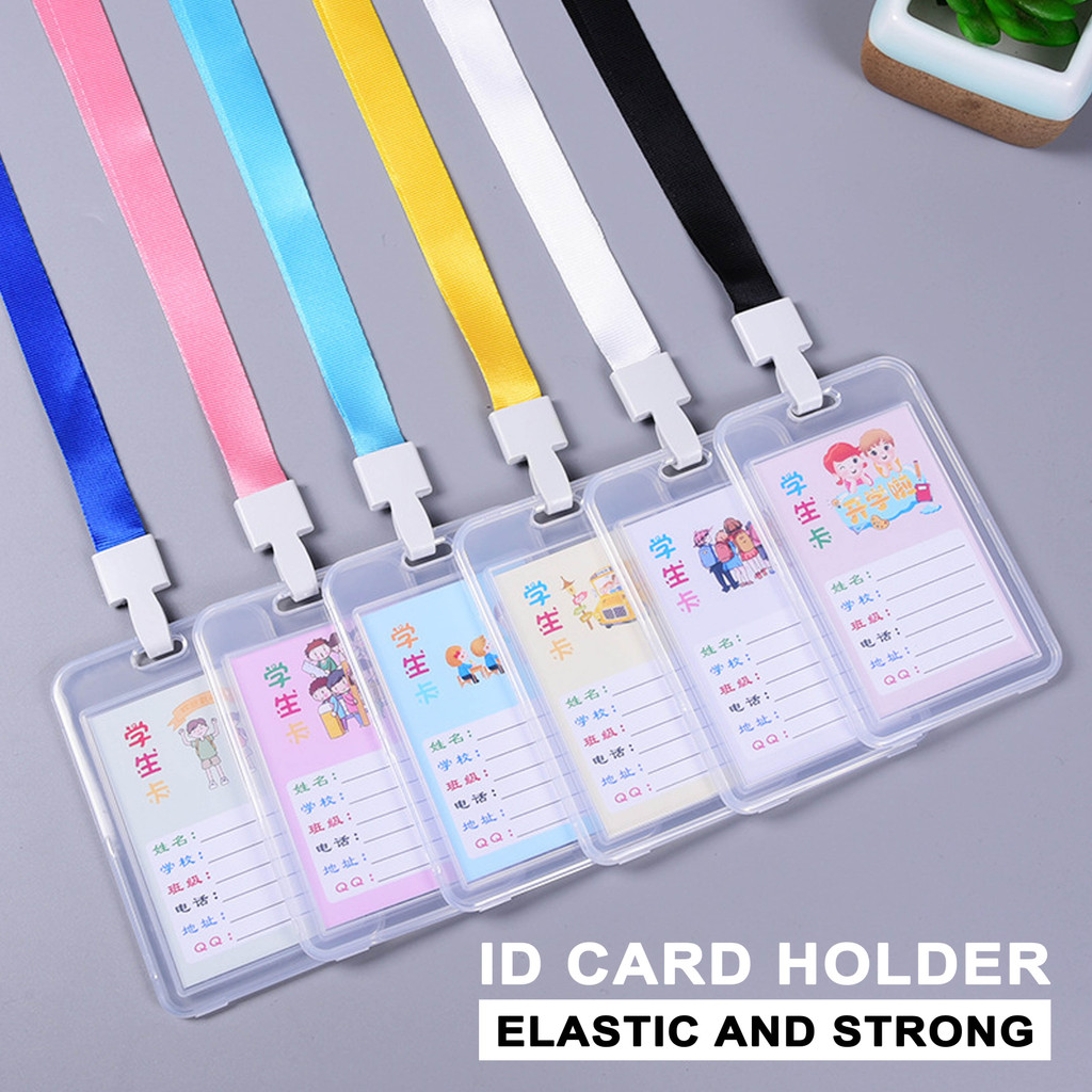 

Casing BOX Tempat ID Card Name Tag ID Card Frame Holder Bening Tutup Dua Sisi Holder