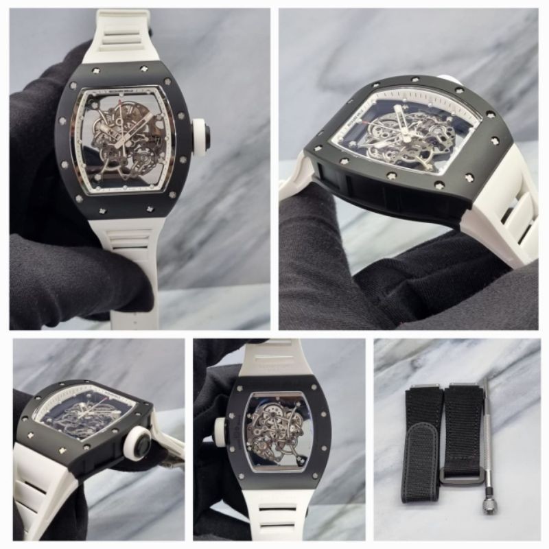 RM055 CERAMIC WHITE SWISS BBR V3 CLONE