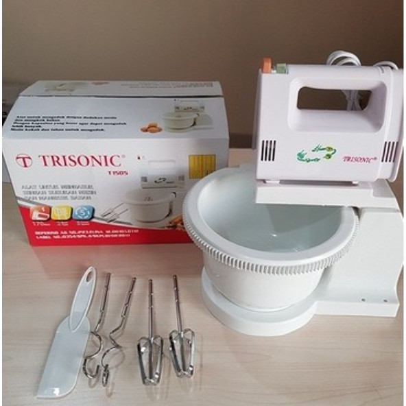 STAND MIXER TRISONIC T-1505 / SOGO / VITARA - MIXER DUDUK MIXER MANGKOK MIXER BERDIRI