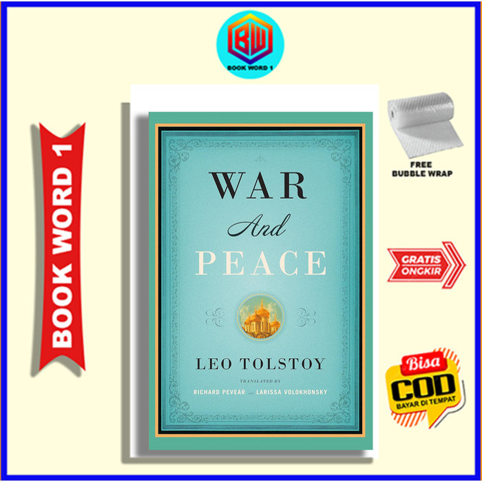 Buku War and Peace - Leo Tolstoy