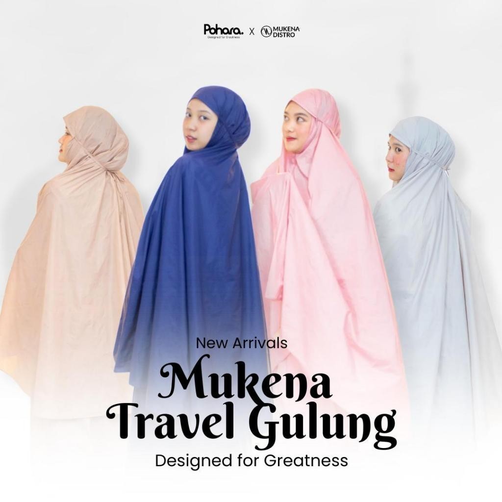 Mukena Distro Mukena Travel Mini Parasut Premium Polos Mukena Travel Mini Bahan Premium Parasut Kore