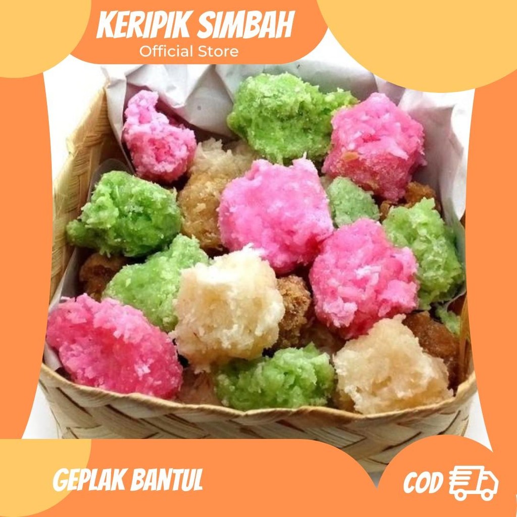 

Geplak Bantul/ Geplak mix rasa Oleh oleh khas Bantul Yogyakarta