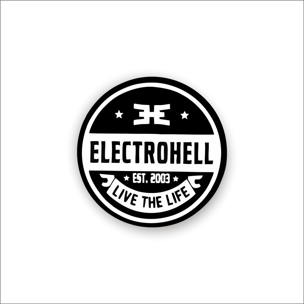 

Stiker Sticker Distro Brand Case Phone LOGO ELECTROHELL RED BLACK Band Aesthetic Grosir Murah Pop Art Clothing Basic Daily Tumblr Laptop Motor Helm HP Casing Striping Tempel Label Merk Dinding Graftac Vinyl High Quality decal
