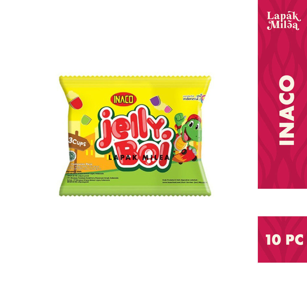 

INACO Jelly Boi 1 Renteng Isi 10 pc x 33gr (isi 3 cup / pcs )