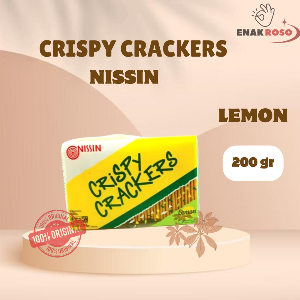 

Nissin Crispy Crackers Lemon 200gr