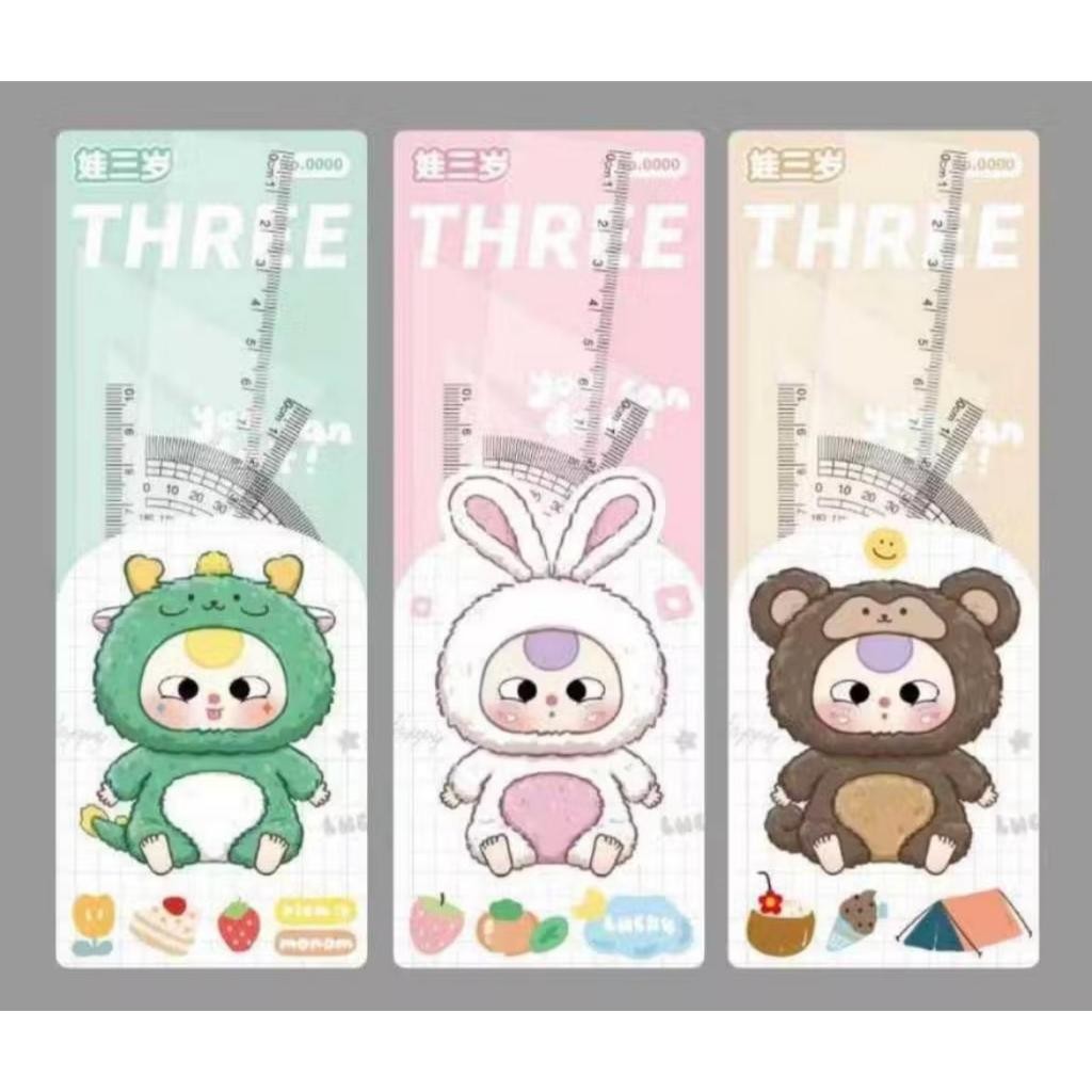 

(Kakabicam) Set Penggaris Baby Three Characters (Isi 4 pcs)