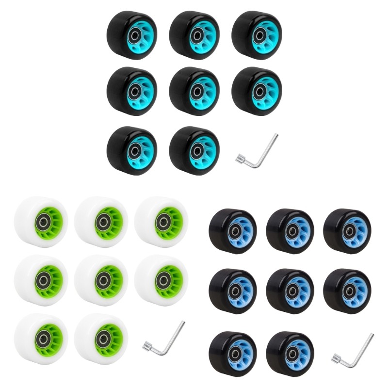 Roller Skate with Bearings, Quads Roller Skate Double Row Skating