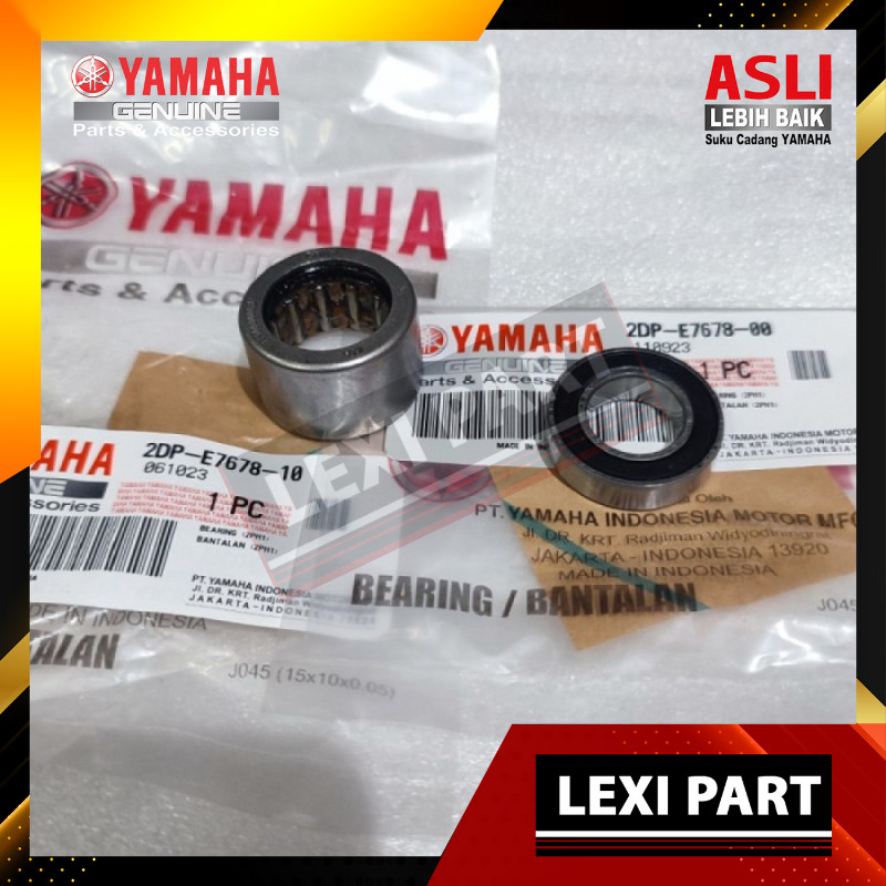 Bearing Set Laher Pully Belakang Yamaha NMax, Aerox 155 Lexi Ori 2DP-E7678-00 2DP-E7678-10