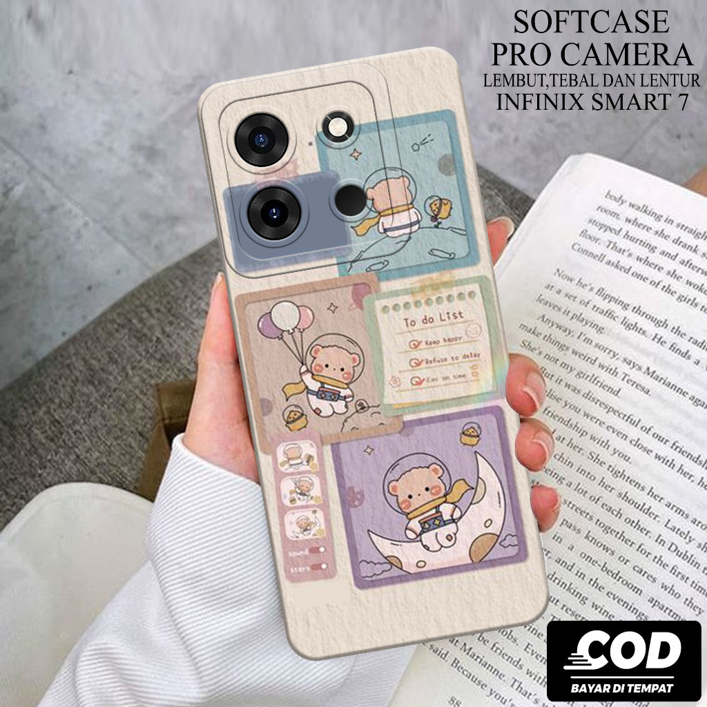 Case Hp Infinix Smart 7 2023 - Softcase Infinix Smart 7 Terbaru - Casing Infinix Smart 7 - Kesing In
