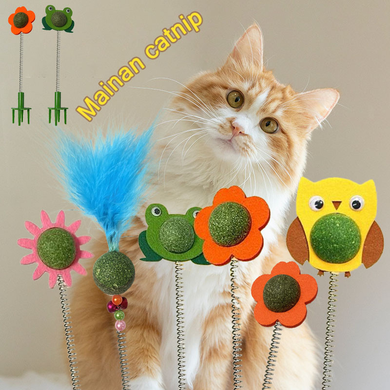 Penggoda Kucing Catnip / Penggoda Kucing Kempa Multi-gaya / Catnip Papan Garuk Kucing Mainan Tongkat