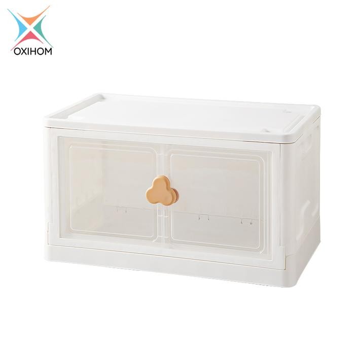 

Oxihom Kotak Penyimpanan Lipat Storage Box Lipat Container Plastik Mainan Kuning Pakaian - S6601A Kuning