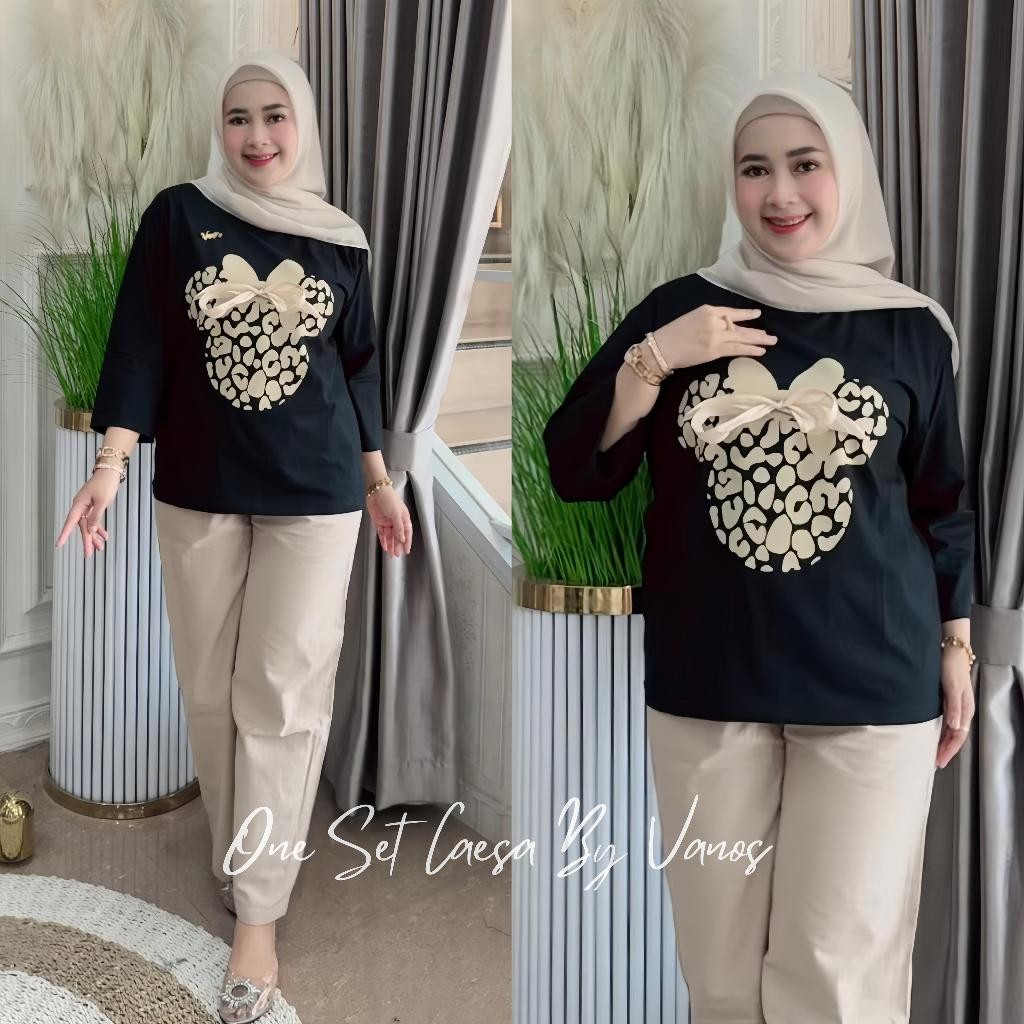 DEVIY BERKAH STORE Setelan Caesa Exclusive By Vanos