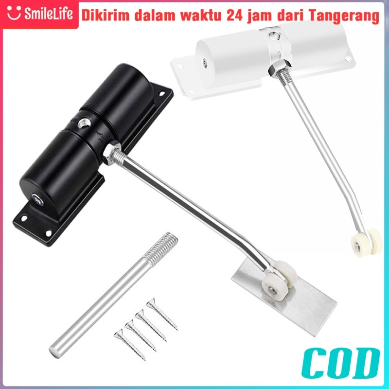 Door Closer/Penutup Pintu Rumah/Penutup Pintu Otomatis/Pintu Household Engsel Pintu Otomatis Spring