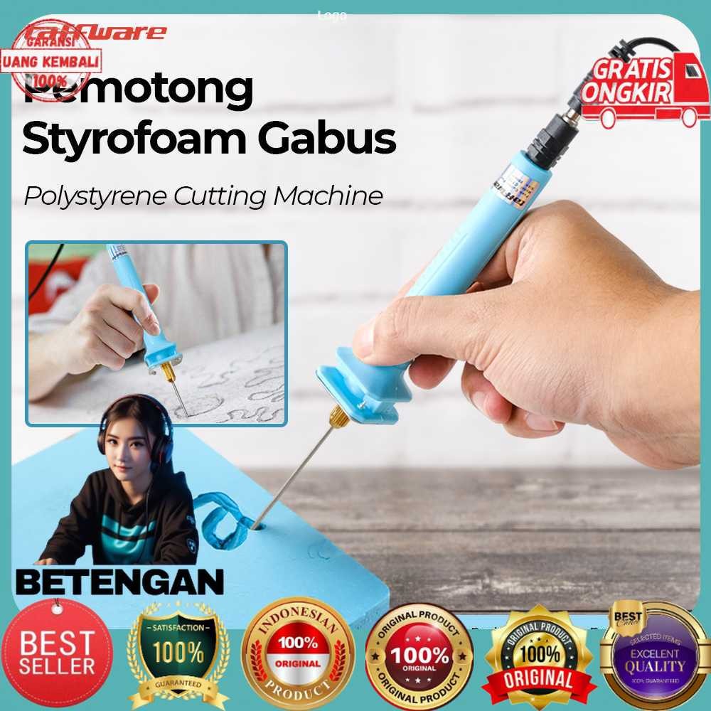 

Taffware Pemotong Styrofoam Gabus Polystyrene Cutting Machine 10cm 30W - CT10