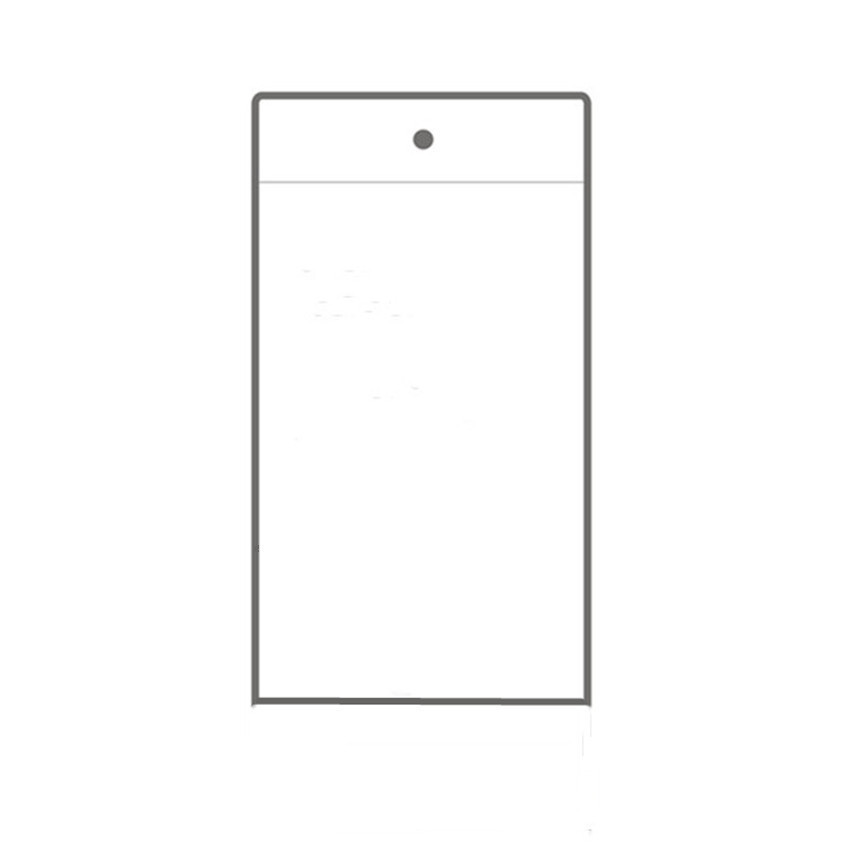 

100pcs Large Size Sleeve Protective Pocket PVC Cover Bags Plastic Price Tag Label Sign Card Hang Envelope