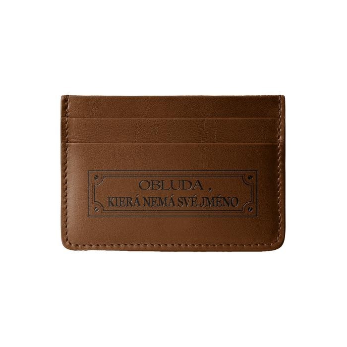 ANGGRAEINI Faith Industries "Nameless Monster" Card Holder Brown