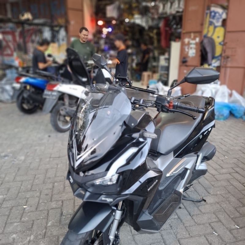 Visor Windshield ADV 160 ADV 150 Black Series Pendek Sporty model Thailand