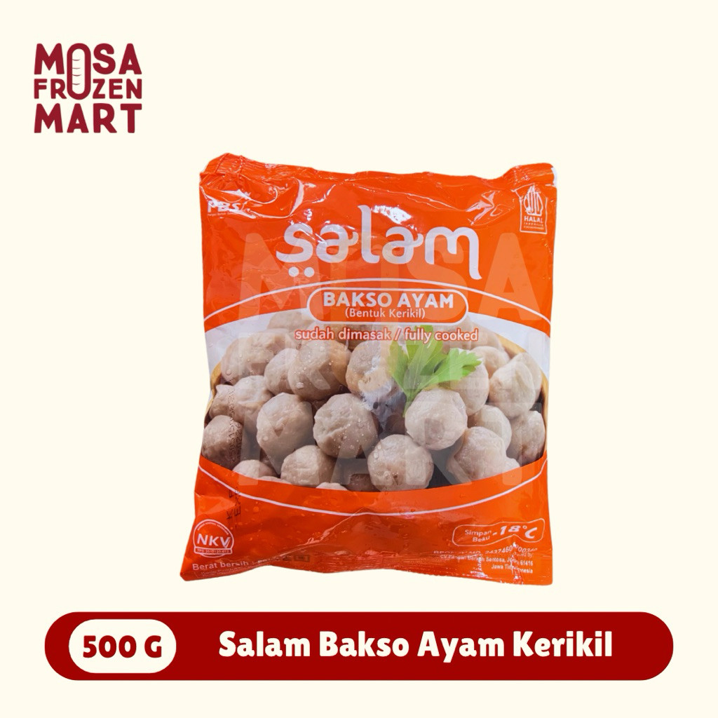 

Salam Bakso Ayam Kerikil 500 Gr
