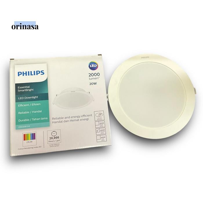 Lampu Downlight LED Philips DN020B G4 20W 20 Watt