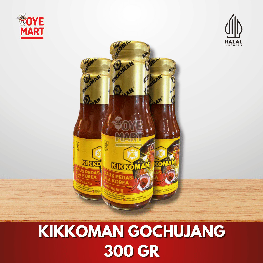 

KIKKOMAN GOCHUJANG 300GR / SAUS PEDAS ALA KOREA/ SAMBAL GOCHUJANG