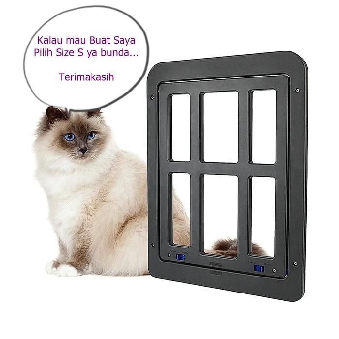 

PINTU ANJING MAGNETIK FLAP DOOR DOG 2 WAY MAGNETOC MARK III - Putih, SSale