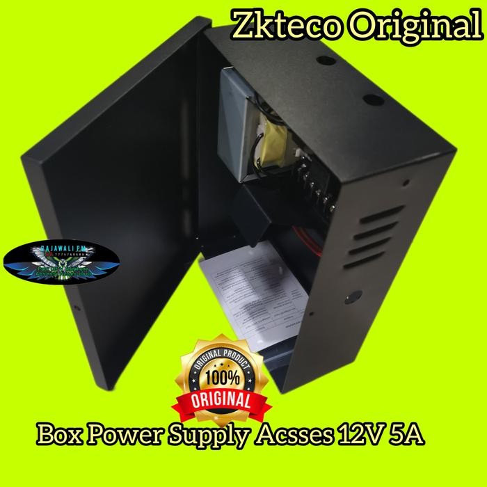 

Box Power Supply 12V 5A untuk Access Control Door Zkteco Original